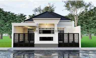 Rumah Mewah Modern 1 Lantai di Candi Mendut