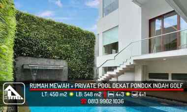 Rumah Dijual di Pondok Indah, Kebayoran Lama, Jakarta Selatan