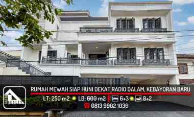 Rumah Mewah Siap Huni dekat Radio dalam, Kebayoran Baru