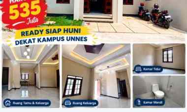 Rumah Mewah Siap Huni Shm Ready dekat Kampus Unnes