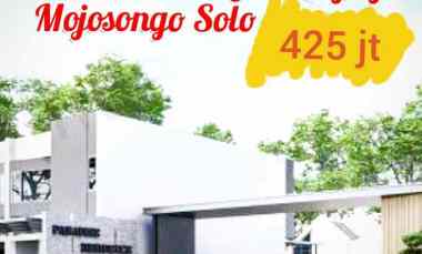 Rumah Milenial dekat Taman Jayawijaya Mojosongo Solo