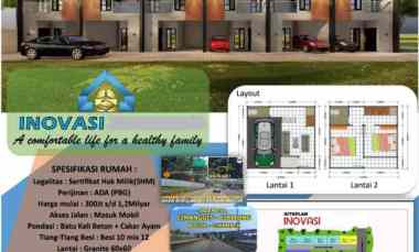 rumah milenial di depok 280jt