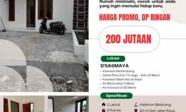 Rumah Minimalis 200 Jutaan