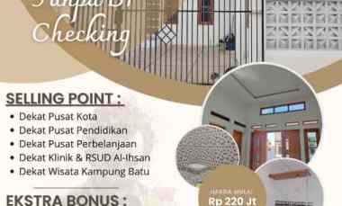 Rumah Minimalis dekat RSUD AL-IHSAN