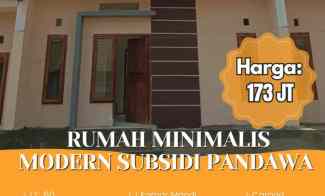 Rumah Minimalis Modern Subsidi Pandawa