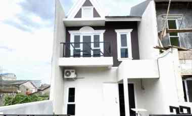 rumah minimalis scandinavian tanah baru depok