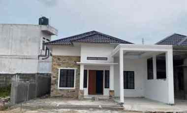 rumah minimalis type 45 di jalan air hitam pekanbaru