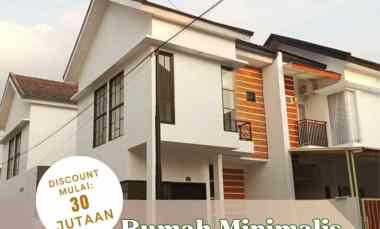 rumah modern 2 lantai type crhystaline