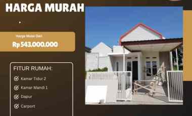 rumah modern dengan harga murah