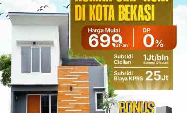 Rumah Modern Readystok di Mustikasari Kota Bekasi