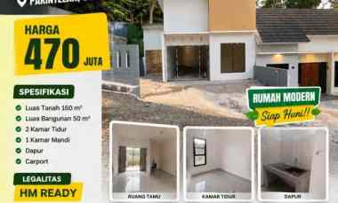 rumah modern shm ready siap huni bisa kpr