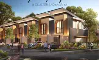 Rumah Modern Tropis Cluster Sadyagriya, Unit Terbatas