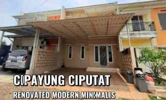 rumah murah 2 lantai belakang tip top ciputat