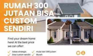 rumah murah 300 jutaan saja bisa custom di kasihan