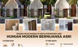 rumah murah area wonogiri unit terbatas