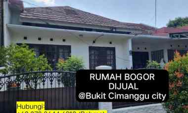 rumah murah bukit cimanggu city tanah sareal bogor s