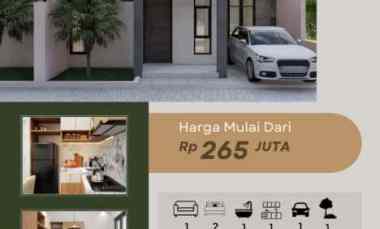 rumah murah cantik dekat umy harga 200 jutaan