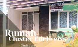 gambar rumah murah cluster edelweiss cipageran asri siap huni