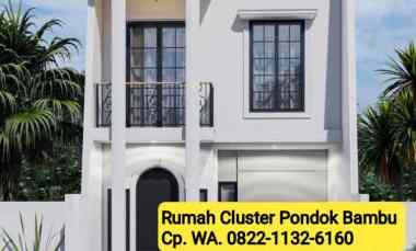 rumah murah cluster mewah pondok bambu jakarta timur