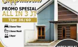 Rumah Murah Cluster ..tanpa Ribet