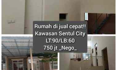 rumah murah dijual di sentul city