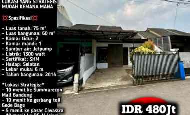 Rumah Murah Rancasari Kota Bandung dalam Komplek