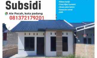 Rumah Murah Siap Huni Wajib Cash Air Pacah Padang