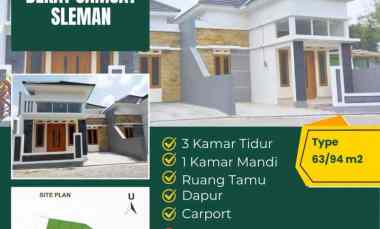 Rumah Murah Sleman dekat Samsat Sleman