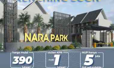 Rumah Nara Park 390 jutaan dekat Kampus Upn, Merr, Oerr