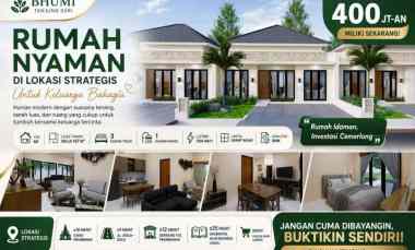 Rumah Nyaman, Tanah Luas, Harga Masih Bersahabat