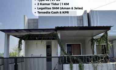 rumah pesan bangun jogja area berbah tipe 60 85
