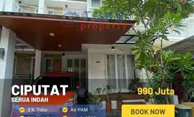 Rumah Rapih Terawat di Serua Indah Ciputat