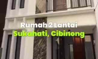 Rumah Ready 2 lantai Tanah Luas Cibinong Bogor