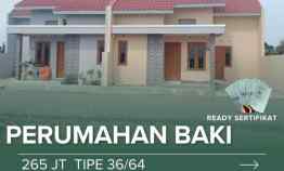 Rumah Dijual di Menuran baki