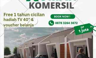 rumah ready stock dp murah gratis cicilan 1 tahun