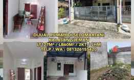 Dijual Rumah di Selomartani Kalasan Sleman Yogyakarta Lt127m / Lb60m