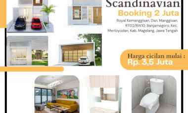 gambar rumah scandinavian 2 lantai di magelang