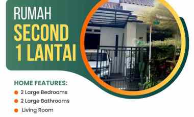 rumah second dekat berbagai rumah sakit