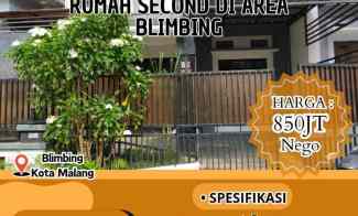 rumah second di area blimbing