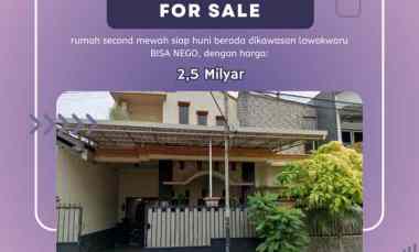 Rumah Second Elite 2 Lantai Nego