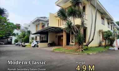 Rumah Secondary dalam Cluster dekat Tol Andara