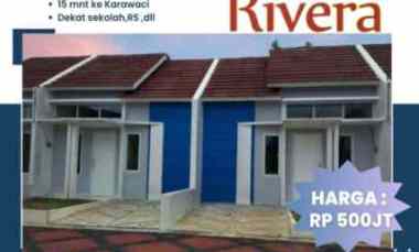 gambar rumah siap huni cluster paradiso rivera