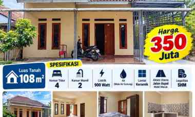 Rumah Dijual di Kemiling, Bandar Lampung
