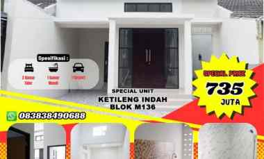 Rumah Siap Huni Ketileng Indah Blok M-136