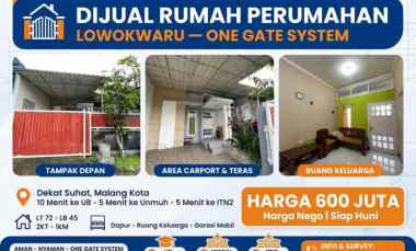 Rumah Dijual di LOWOKWARU