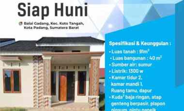 Rumah Siap Huni Murah