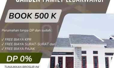 Rumah Siap Huni tanpa DP Awal Booking 500 Rb