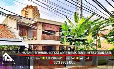 Rumah Dijual di SCBD, Kebayoran Baru, Jakarta Selatan