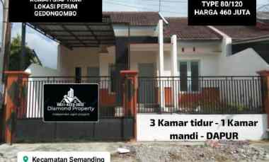 Rumah Dijual di Jl tembus Gedongombo