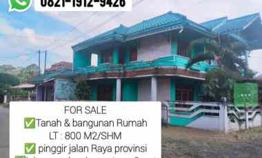 Rumah Strategis, Jalan Raya Provinsi jl. Cagak - Subang